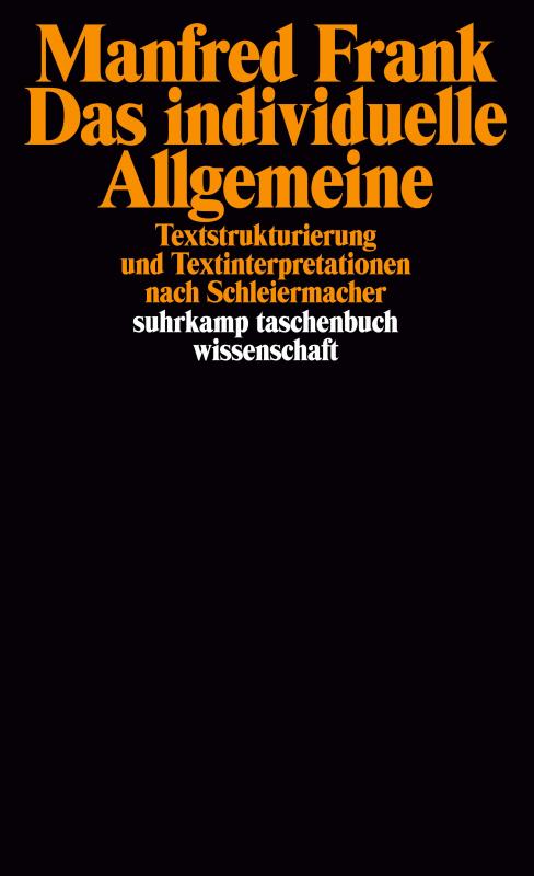 Cover-Bild Das individuelle Allgemeine