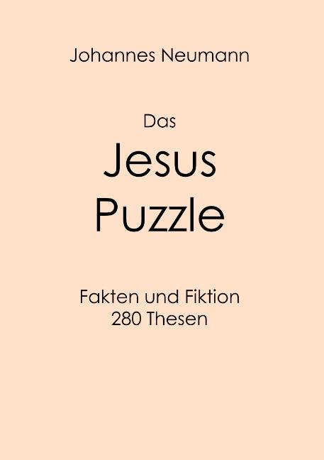 Cover-Bild Das Jesus Puzzle