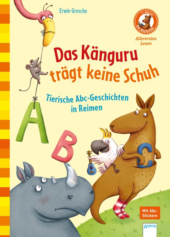 Cover-Bild Das Känguru trägt keine Schuh. Tierische Abc-Geschichten in Reimen