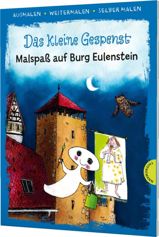 Cover-Bild Das kleine Gespenst (Ausmalen, weitermalen, selber malen)