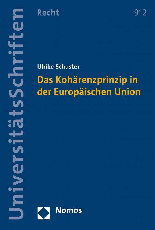 Cover-Bild Das Kohärenzprinzip in der Europäischen Union