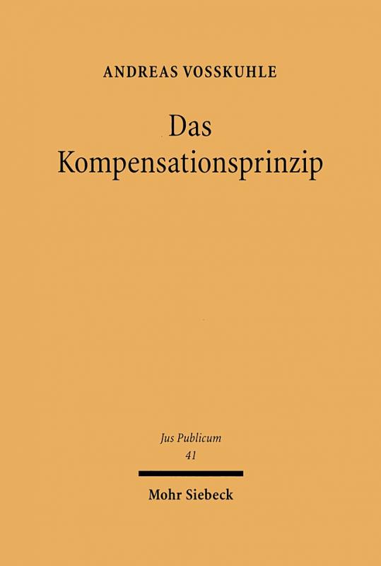 Cover-Bild Das Kompensationsprinzip
