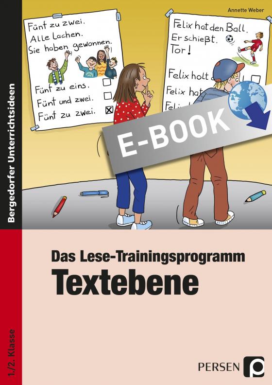 Cover-Bild Das Lese-Trainingsprogramm: Textebene