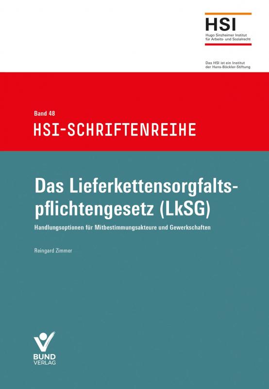 Cover-Bild Das Lieferkettensorgfaltspflichtengesetz (LkSG)