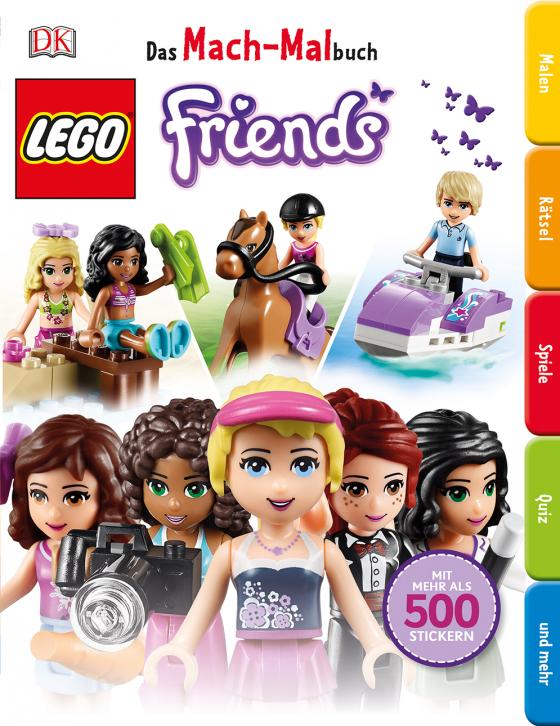 Cover-Bild Das Mach-Malbuch LEGO® FRIENDS