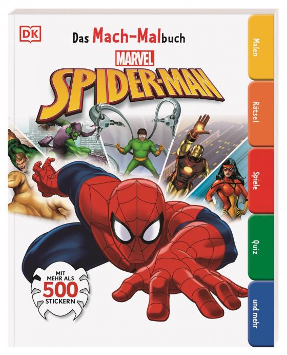 Cover-Bild Das Mach-Malbuch Marvel Spider-Man