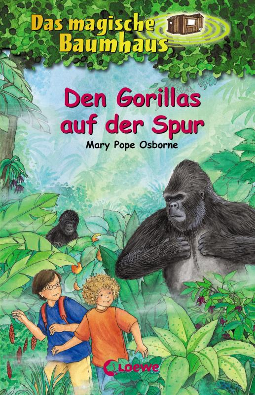 Cover-Bild Das magische Baumhaus 24 - Den Gorillas auf der Spur