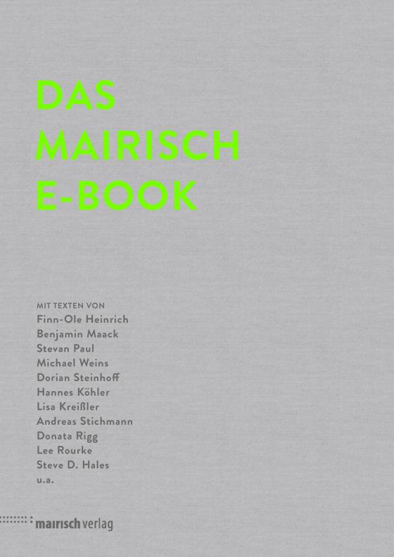 Cover-Bild Das mairisch E-Book