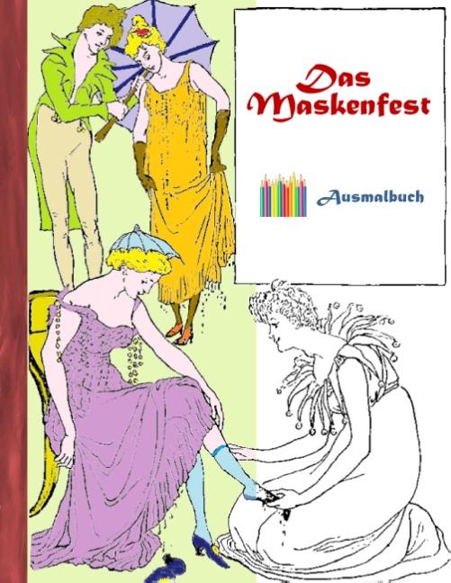 Cover-Bild Das Maskenfest (Ausmalbuch)