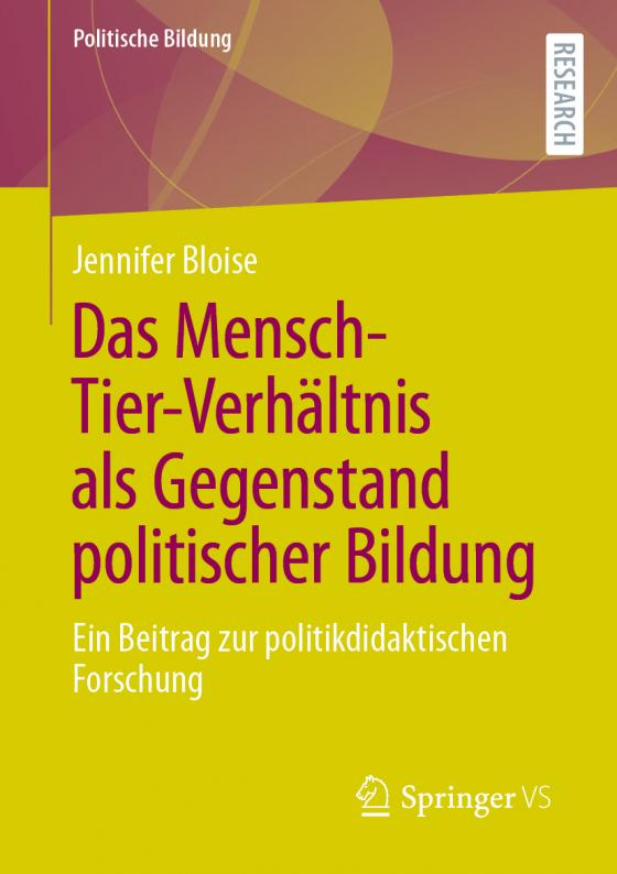 Cover-Bild Das Mensch-Tier-Verhältnis als Gegenstand politischer Bildung