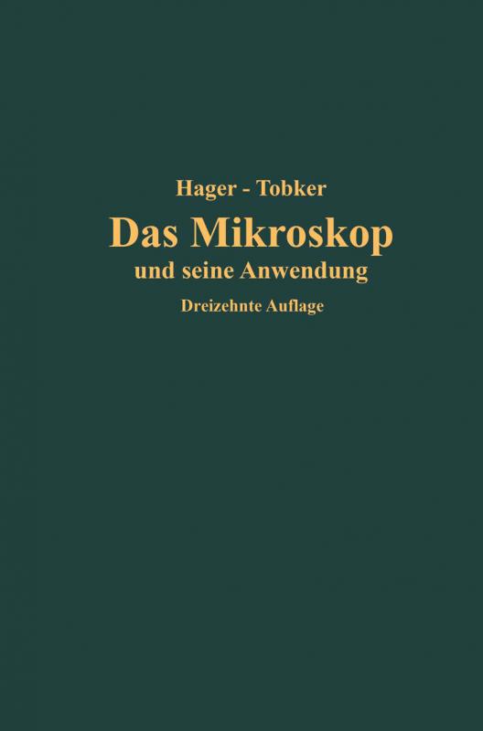 Cover-Bild Das Mikroskop und seine Anwendung