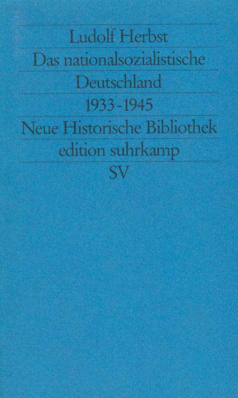 Cover-Bild Das nationalsozialistische Deutschland
