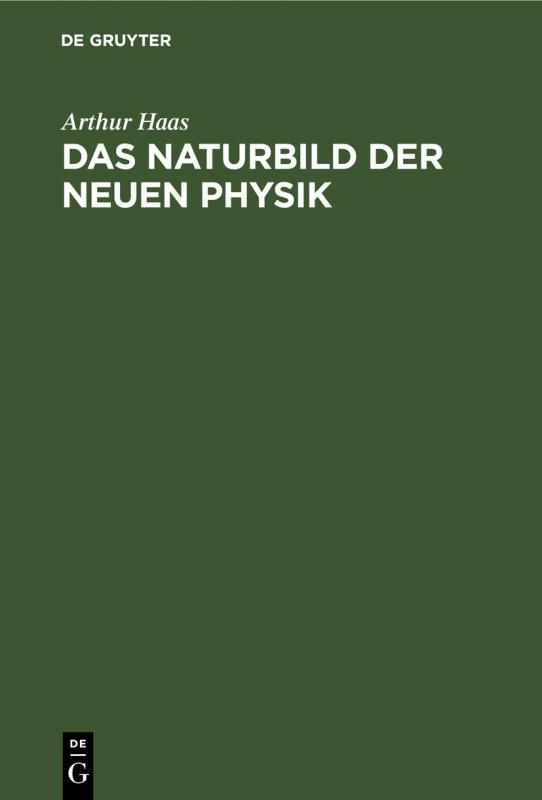 Cover-Bild Das Naturbild der neuen Physik