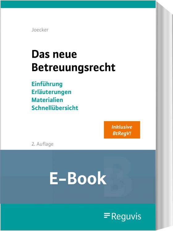 Cover-Bild Das neue Betreuungsrecht (E-Book)