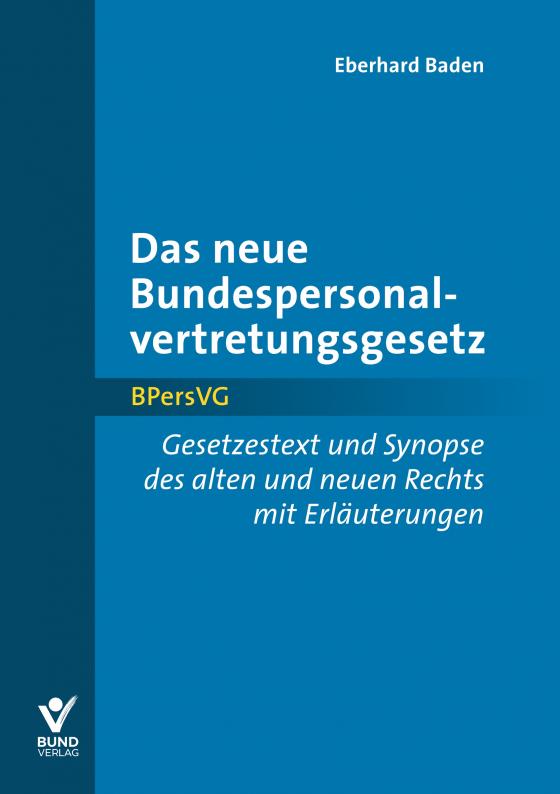 Cover-Bild Das neue Bundespersonalvertretungsgesetz