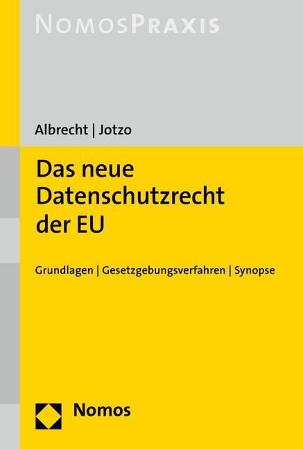 Cover-Bild Das neue Datenschutzrecht der EU