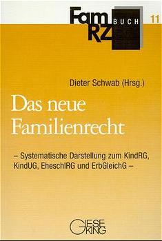 Cover-Bild Das neue Familienrecht