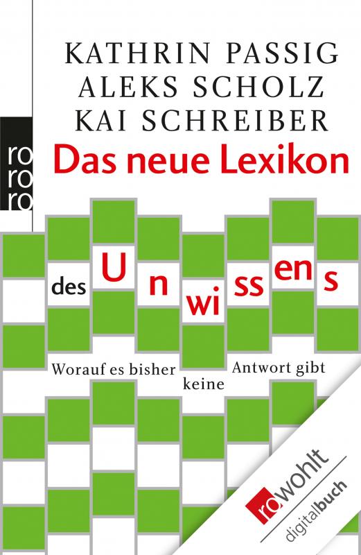 Cover-Bild Das neue Lexikon des Unwissens