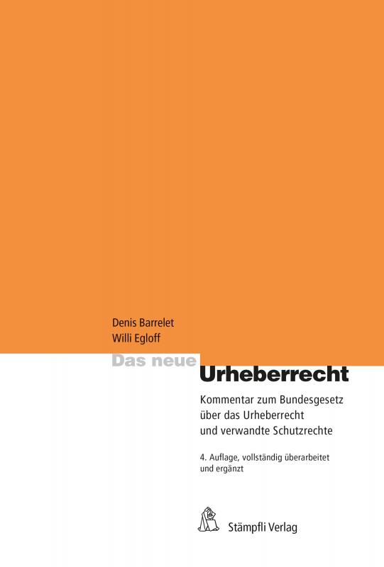 Cover-Bild Das neue Urheberrecht