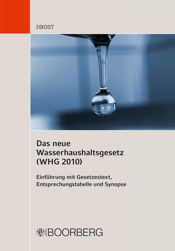 Cover-Bild Das neue Wasserhaushaltsgesetz (WHG 2010)