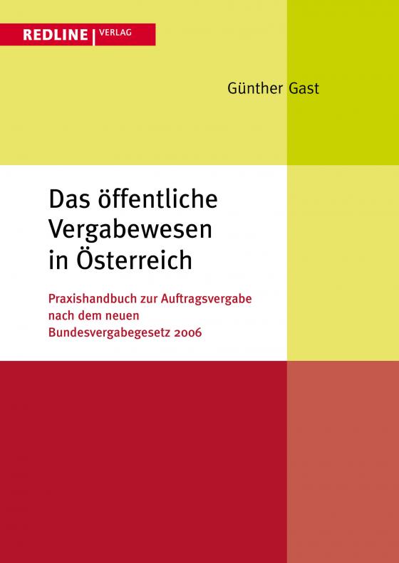 Cover-Bild Das öffentliche Vergabewesen in Österreich