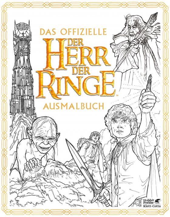 Cover-Bild Das offizielle »Der Herr der Ringe«-Ausmalbuch