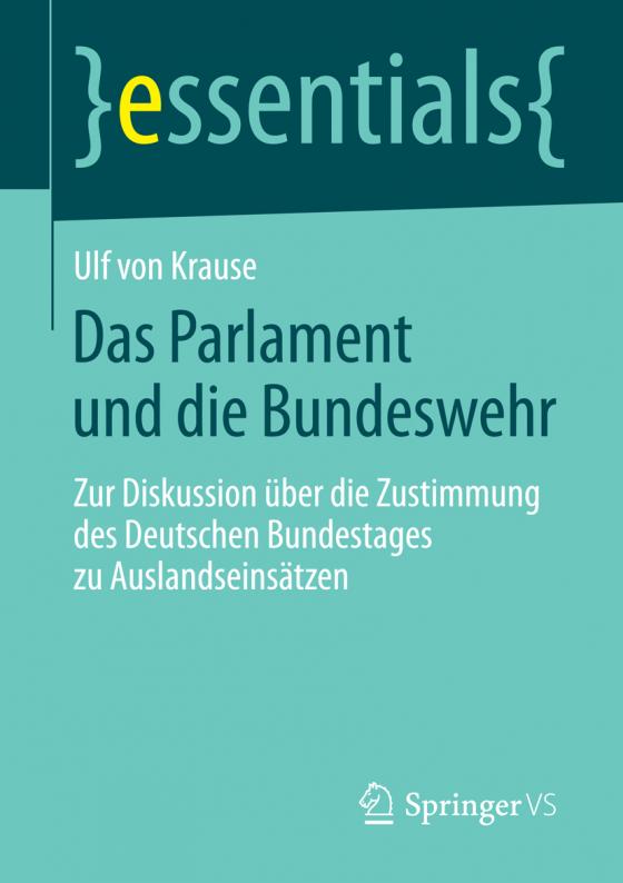 Cover-Bild Das Parlament und die Bundeswehr