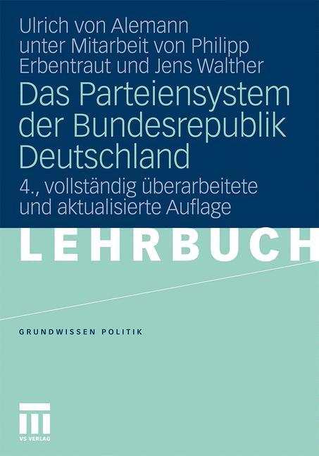 Cover-Bild Das Parteiensystem der Bundesrepublik Deutschland