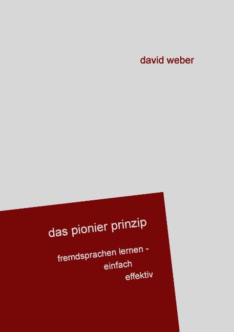Cover-Bild Das Pionier-Prinzip