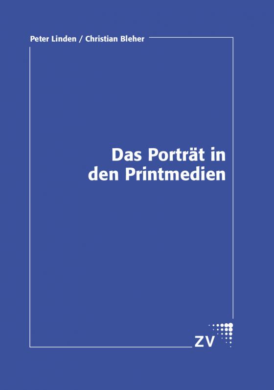 Cover-Bild Das Porträt in den Printmedien