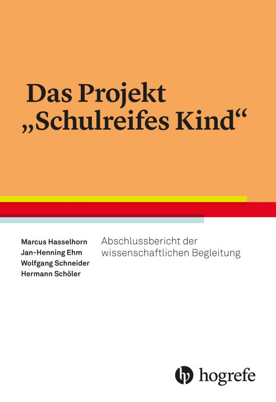 Cover-Bild Das Projekt "Schulreifes Kind"