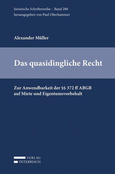 Cover-Bild Das quasidingliche Recht