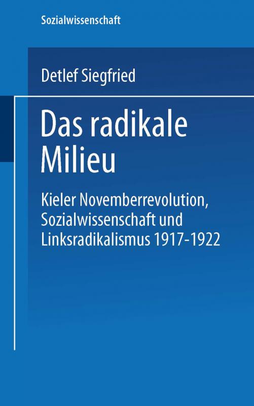 Cover-Bild Das radikale Milieu