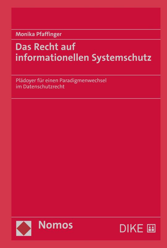 Cover-Bild Das Recht auf informationellen Systemschutz