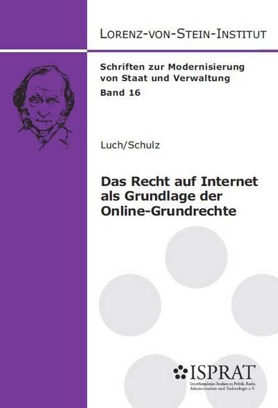 Cover-Bild Das Recht auf Internet als Grundlage der Online-Grundrechte