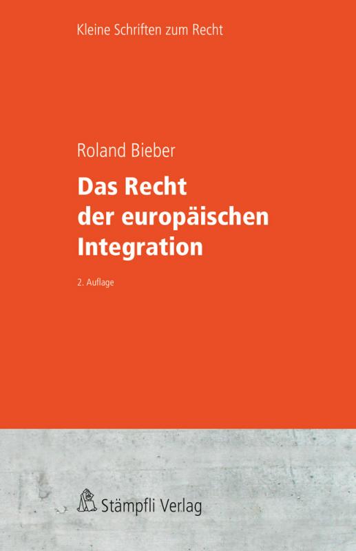 Cover-Bild Das Recht der europäischen Integration