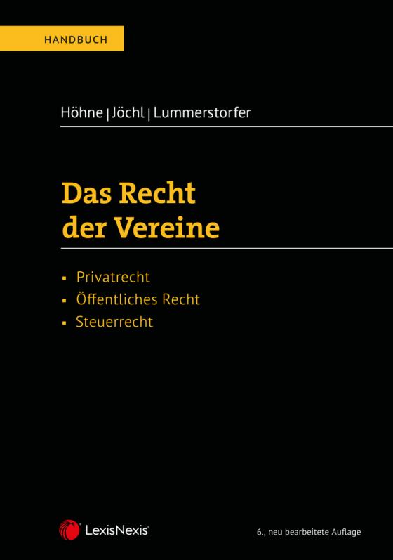 Cover-Bild Das Recht der Vereine