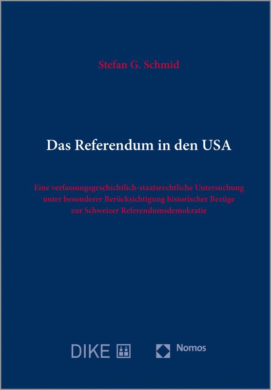 Cover-Bild Das Referendum in den USA