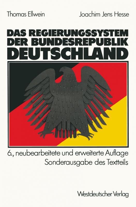 Cover-Bild Das Regierungssystem der Bundesrepublik Deutschland