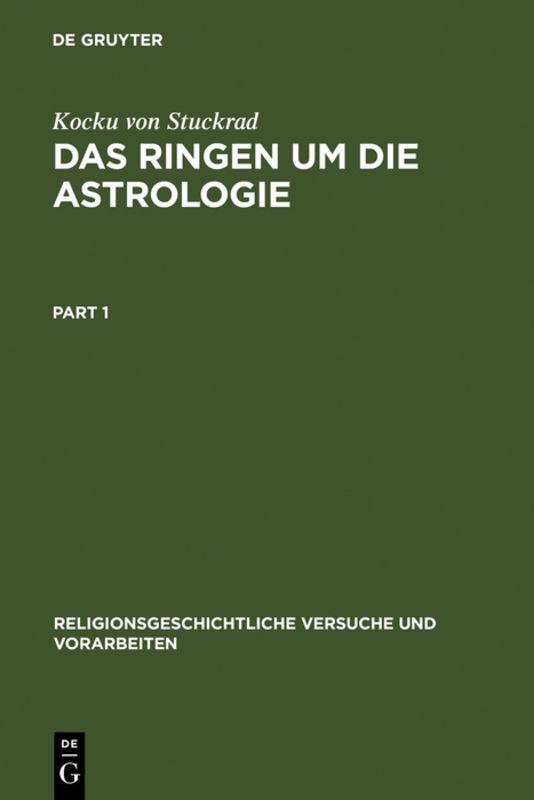 Cover-Bild Das Ringen um die Astrologie