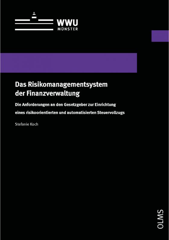 Cover-Bild Das Risikomanagementsystem der Finanzverwaltung