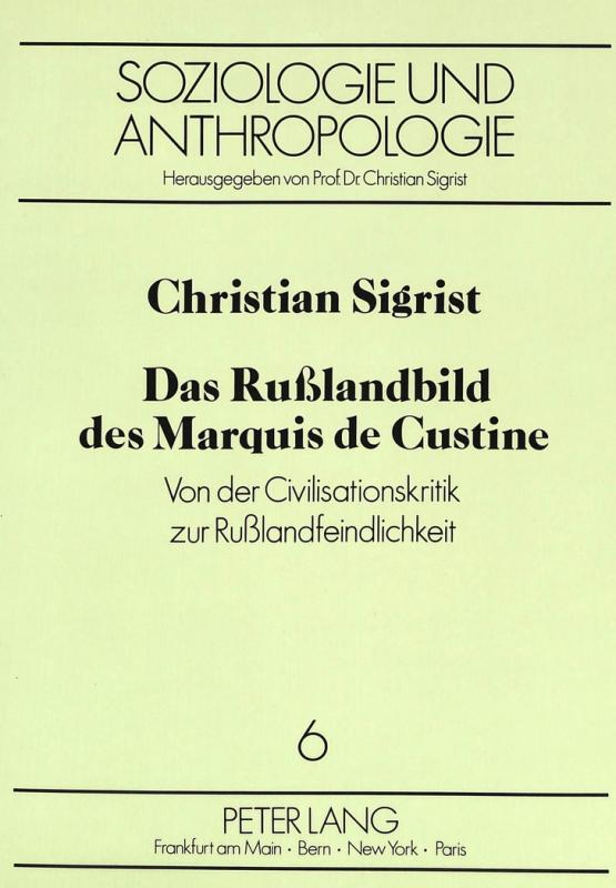 Cover-Bild Das Rußlandbild des Marquis de Custine