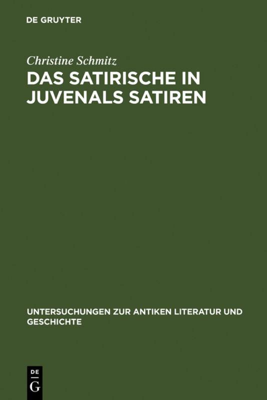 Cover-Bild Das Satirische in Juvenals Satiren