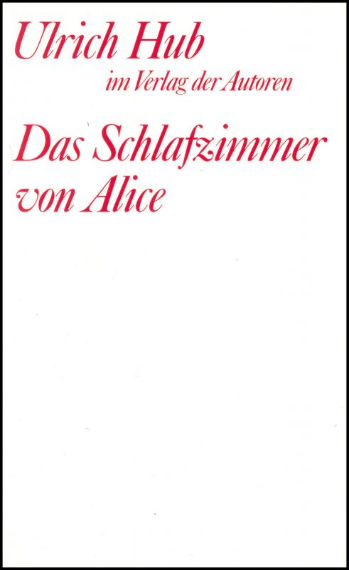 Cover-Bild Das Schlafzimmer von Alice