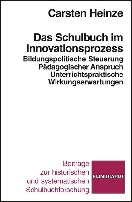 Cover-Bild Das Schulbuch im Innovationsprozess