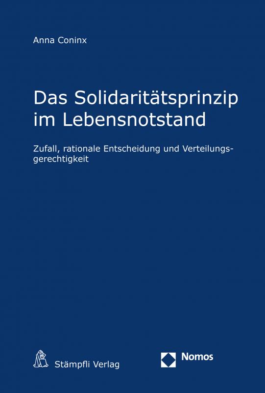 Cover-Bild Das Solidaritätsprinzip im Lebensnotstand