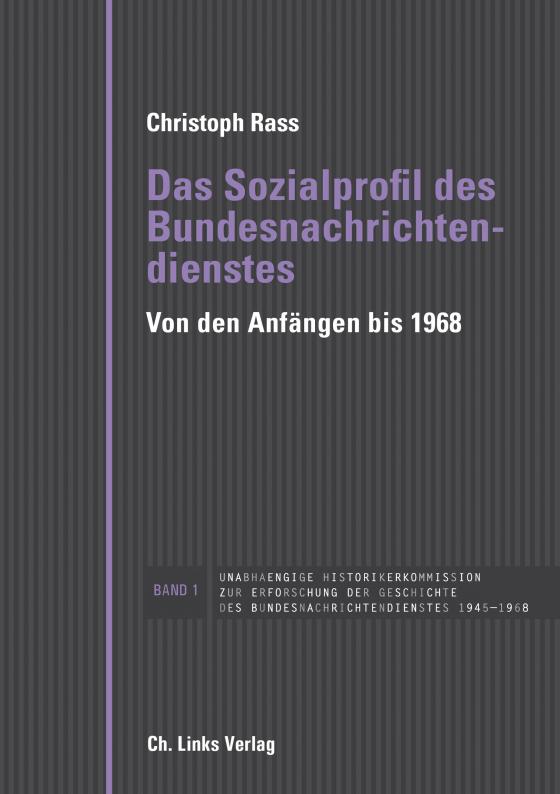 Cover-Bild Das Sozialprofil des Bundesnachrichtendienstes