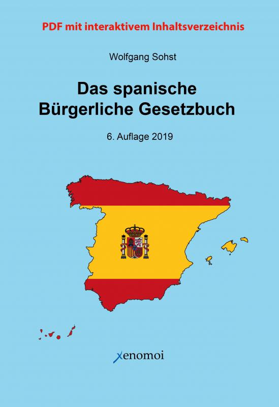 Cover-Bild Das spanische Bürgerliche Gesetzbuch (PDF Version)