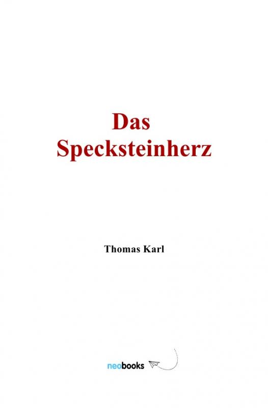 Cover-Bild Das Specksteinherz
