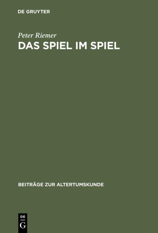 Cover-Bild Das Spiel im Spiel